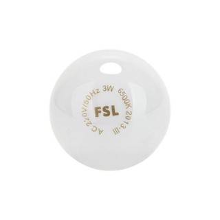 FSL 佛山照明 E14螺口LED灯泡 3W 黄光款 两只装