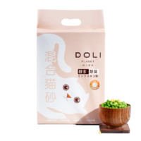 DOLI PLANET 哆力星球 酵素除臭混合猫砂 2kg*4袋