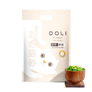 DOLI PLANET 哆力星球 酵素除臭混合猫砂 1kg