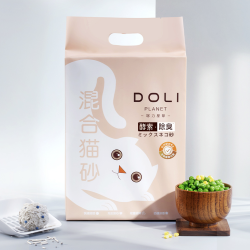 doliplanet哆力星球酵素除臭混合猫砂2kg