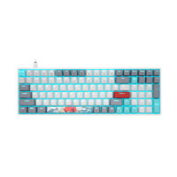 SKYLOONG Lite Gasket轻弹版 96键 蓝牙双模机械键盘 珊瑚海 国产青轴 RGB