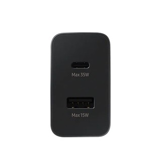 SAMSUNG 三星 EP-TA220NBCGCN 手机充电器 USB-A/Type-C 35W 黑色