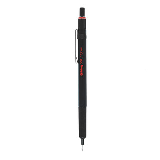 rOtring 红环 500系列 摇动出铅自动铅笔 黑色 HB 0.7mm 单支装