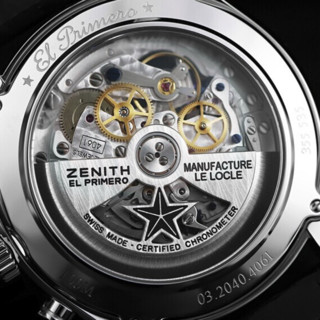 ZENITH 真力时 CHRONOMASTER旗舰系列 42毫米自动上链腕表 03.2040.4061/21.C496