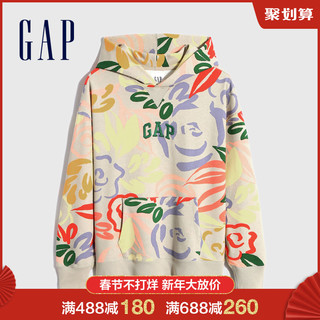 Gap 盖璞  809008 情侣款印花卫衣