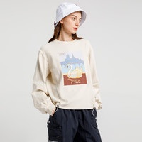 FILA 斐乐 F11W138257FBG 女款运动卫衣