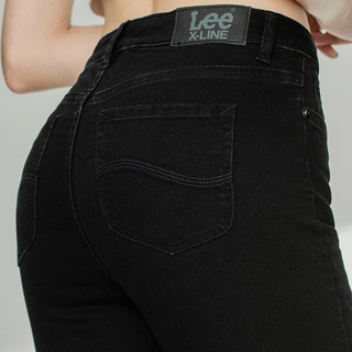 Lee X-LINE系列 女士牛仔九分裤 LWB1004197KD00F-A00647