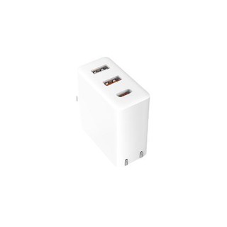 aigo 爱国者 AU3018 手机充电器 双USB-A/Type-C 18W 白色