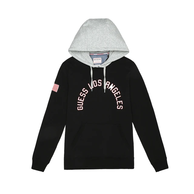 GUESS 盖尔斯 男士连帽卫衣 M93Q32K6ZS0
