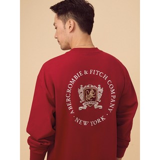 A&F男装 宽松长袖Logo 款 T 恤 314081-1 Abercrombie & Fitch