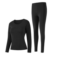 SEVEN 柒牌 女士秋衣秋裤套装 119FT72000-834256