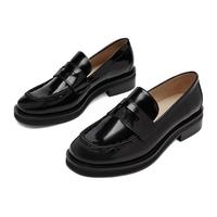 73hours 高跟73小时 慢游系列 女士中跟乐福鞋 H21411056U1