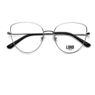 LOHO LHA005 中性合金眼镜框 银色