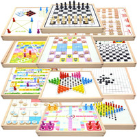 QZM 巧之木 QZM-0961 二十合一游戏棋