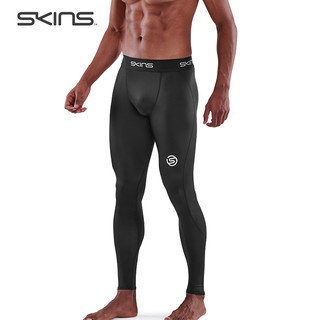SKINS S1基础压缩裤男 专业运动健身训练跑步田径速干紧身裤长裤