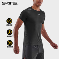 SKINS S3A运动上衣男 透气速干吸湿排汗跑步篮球健身服T恤短袖