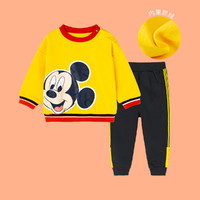 Disney baby 男童米奇休闲卫衣套装