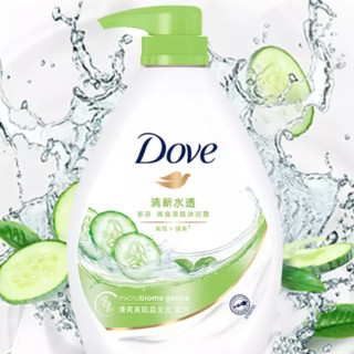 Dove 多芬 清爽美肤沐浴露 清新水透 1kg