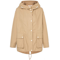 E·LAND 衣恋 E.LAND 女士连帽风衣外套 EEJAB8801I35