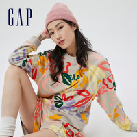 Gap 盖璞 女子印花卫衣 846030
