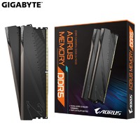 GIGABYTE 技嘉 DDR5 5200Mhz 32GB 台式机性能超频游戏内存条16Gx2