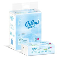 CoRou 可心柔 V9婴儿抽纸柔润保湿宝宝柔纸巾儿童干湿两用面巾纸抽纸 3层120抽16包 (1箱)