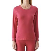 相思鳥 女士秋衣秋裤套装 SWDKN1N1092 橡皮红 160