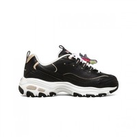 SKECHERS 斯凯奇 女子休闲运动鞋 149233/BKMT 黑色/多彩色 35