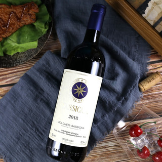 意大利红酒西施佳雅 正牌干红葡萄酒Tenuta San Guido Sassicaia 2017年 西施佳雅18年单支