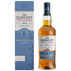 THE GLENLIVET 格兰威特 Glenlivet）洋酒 苏格兰单一麦芽威士忌700ml  创始人甄选