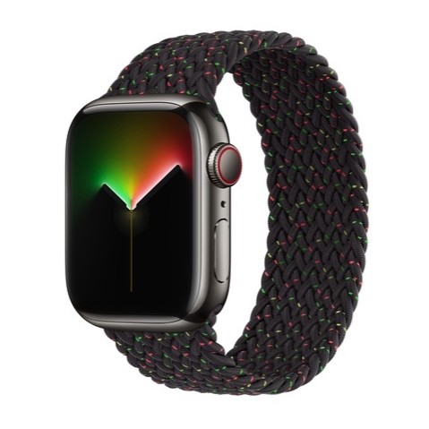 Apple Watch 团结之光表盘上线，推出 Black Unity 编织表带