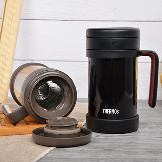 THERMOS 膳魔师 TCMF 501-BK 保温杯 500ml 黑色