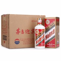 MOUTAI 茅台 迎宾酒 2017年 43%vol 酱香型白酒 500ml*6瓶 整箱装