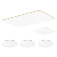  Lighting 雷士 NVC  满天星系列 客厅吸顶灯+方卧灯+圆卧灯*3