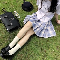 心脏地震 JK制服 校供感制服 蓝紫色