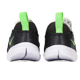 NIKE 耐克 Dynamo Free SE(TD) 儿童休闲运动鞋 DO5888-331 黑绿银 27码