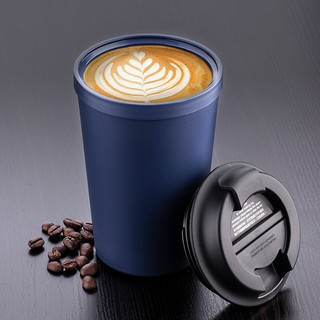 Artiart DRIN077 咖啡杯 纯色款 340ml 深蓝色