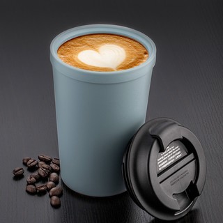 Artiart DRIN077 咖啡杯 纯色款 340ml 浅蓝色