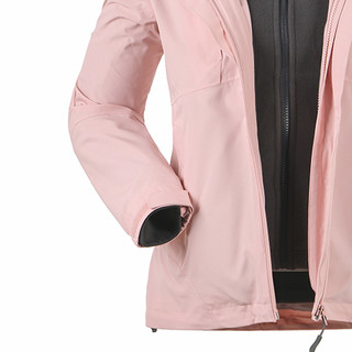 KROCEUS 地球科学家 女子三合一冲锋衣 27183 粉色 XL
