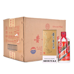 moutai茅台飞天酱香型白酒53度375ml12整箱装