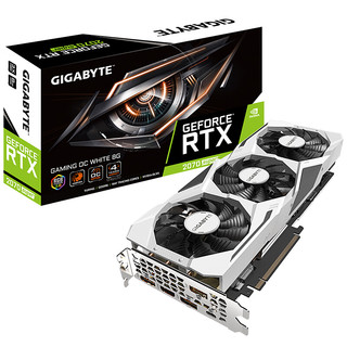 GIGABYTE 技嘉 GeForce RTX 2070 SUPER GAMING OC WHITE 8G 显卡 8GB 白色