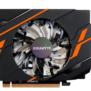 GIGABYTE 技嘉 GeForce GT 1030 OC 2G 显卡 2GB 黑色