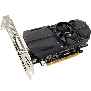 GIGABYTE 技嘉 GeForce GTX 1050 OC Low Profile 2G 显卡 2GB 黑色