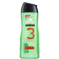 adidas 阿迪达斯 二合一功能洗发水沐浴露运动400ml