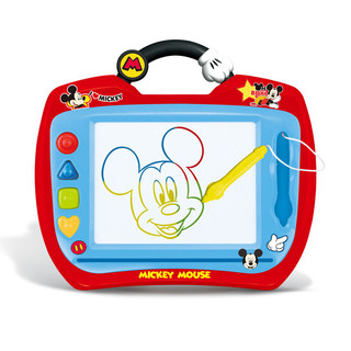 Disney 迪士尼 38NF1868 彩色涂鸦板-米奇款 磁性画板+画笔+印章*4