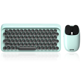 LOFREE 洛斐 EH112S 无线机械键盘+EP115 无线鼠标 键鼠套装 蓝色