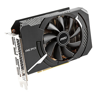 MSI 微星 GeForce RTX 2060 AERO ITX 6G OC 显卡 6GB 黑色