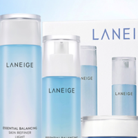 LANEIGE 兰芝 水库凝肌水乳面霜3件套 清爽型 护肤套装 435ml