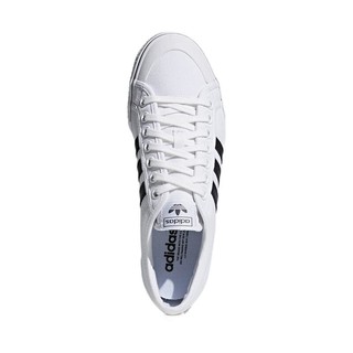 adidas ORIGINALS Nizza 中性运动帆布鞋 CQ2333 白色 46