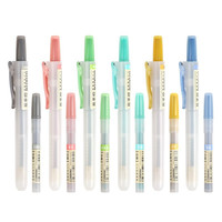 DS 点石文具 DS-805S 按动荧光笔 柔色系 6支装+荧光笔替芯 柔色系 6支装